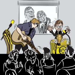 10.10.2025, 19:09 Uhr: BVB Revue "Das Westfalenstadion - Geschichten aus 50 und einem Jahr" mit Gerd Kolbe und "Kasche" Kartner