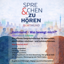 26.3.2026 18:30 Uhr: Pauluszentrum Dortmund: Sprechen & Zuhören