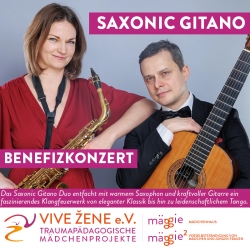 Benefizkonzert mit Saxonic Gitano | 13.12.2026 | 17:00 Uhr |Pauluskirche | Dortmund